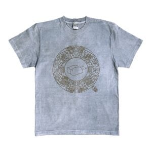 キツネ寿司tシャツ藍染